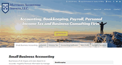 Desktop Screenshot of matthewsaccounting.com